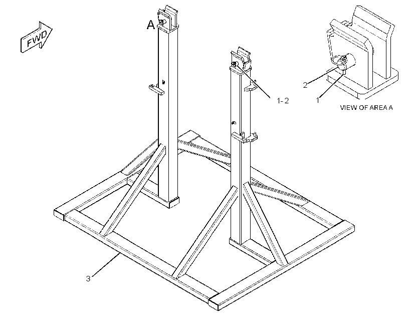 SUPPORT GP-PLATFORM 3471124 CAT