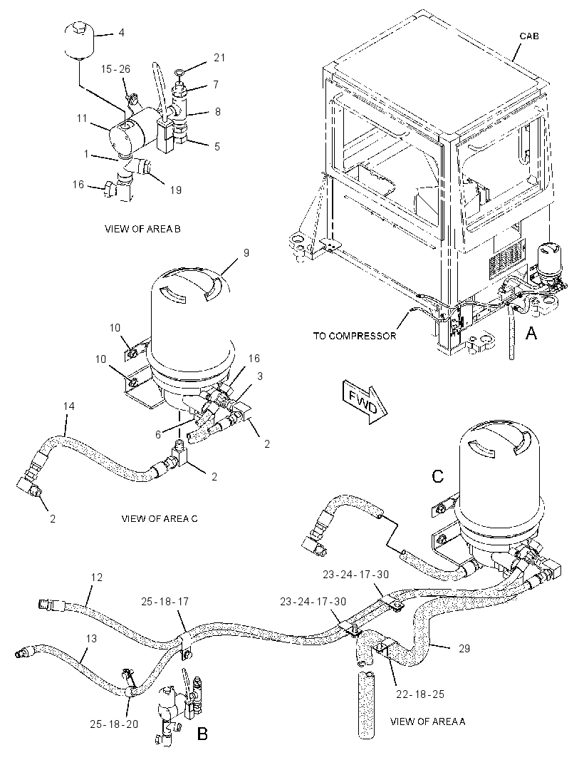 DRYER & LINES GP-AIR 2278339 CAT