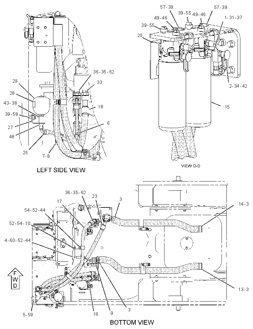 FILTER & LINES GP-POWER TRAIN 2746727 CAT