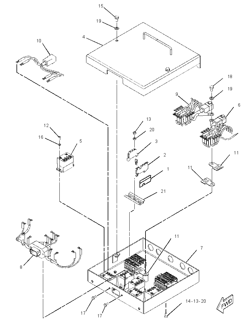 BOX GP-RELAY 3564233 CAT