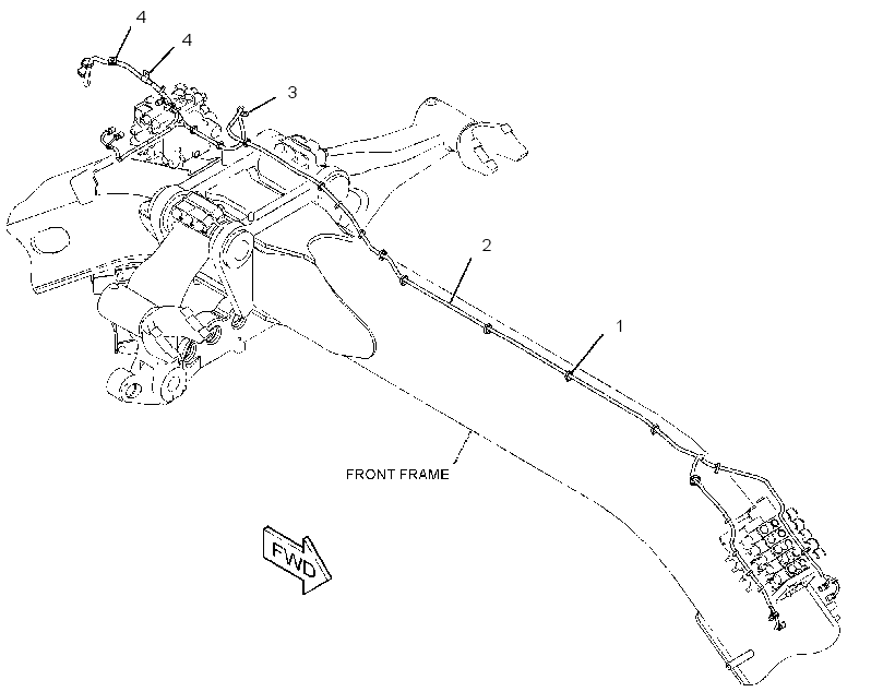 WIRING GP-AUXILIARY 3195180 CAT