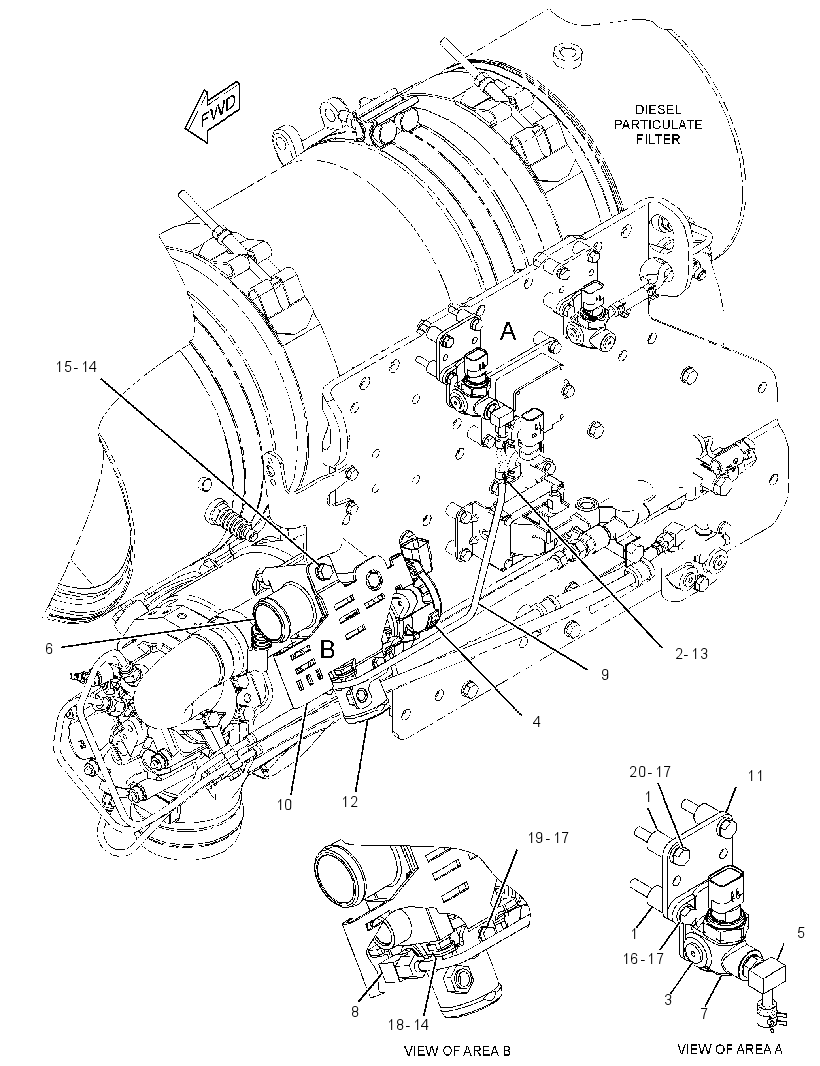 VALVE & MTG GP-AIR CONTROL 3449203 CAT