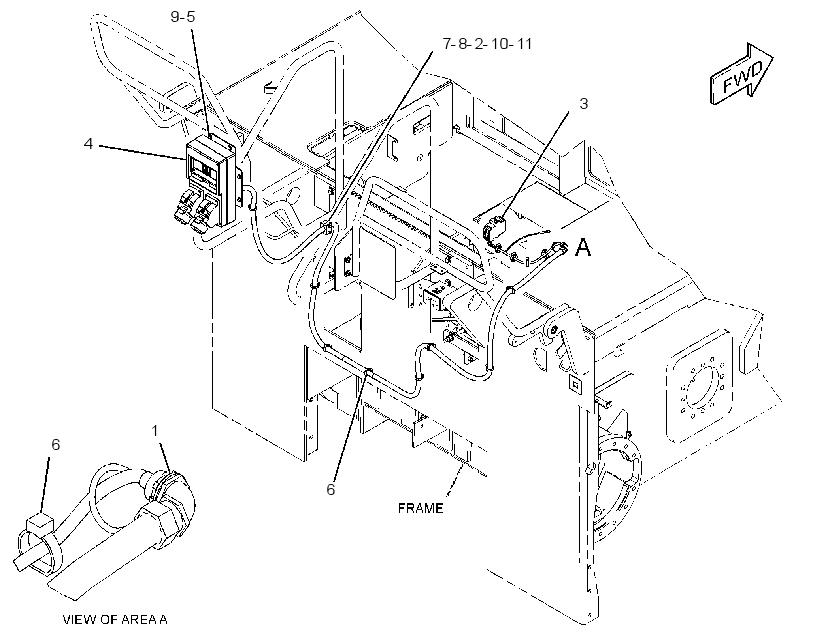 WIRING GP-POWER RECEPTACLE 3212447 CAT