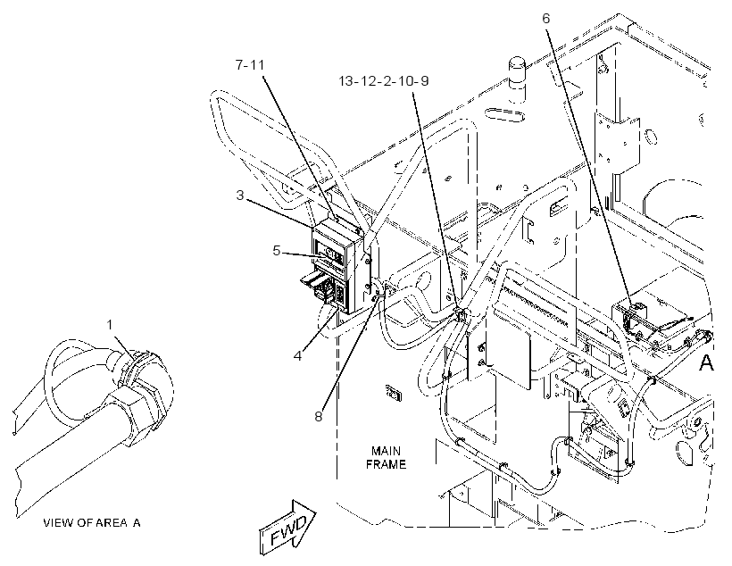WIRING GP-POWER RECEPTACLE 3212449 CAT