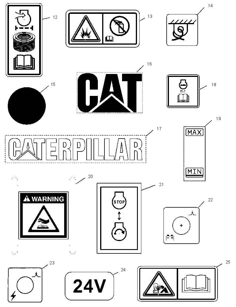 Пластина и плёнка 3604704 CAT