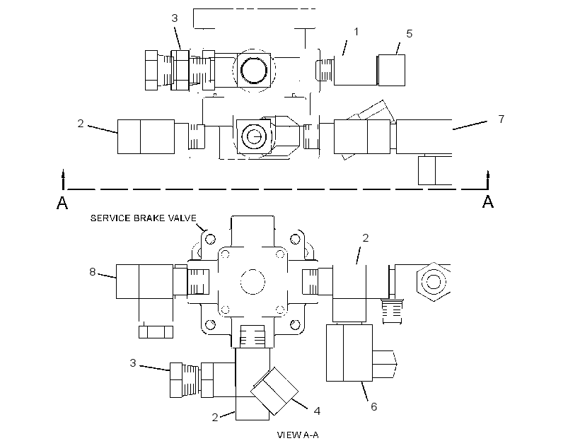 FITTING GP-VALVE 3501694 CAT
