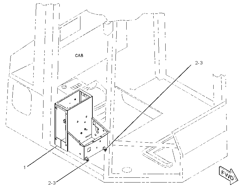 SUPPORT GP-CONSOLE 3516580 CAT