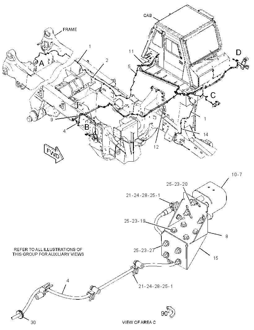 WIRING GP-OBJECT DETECTION 3499479 CAT