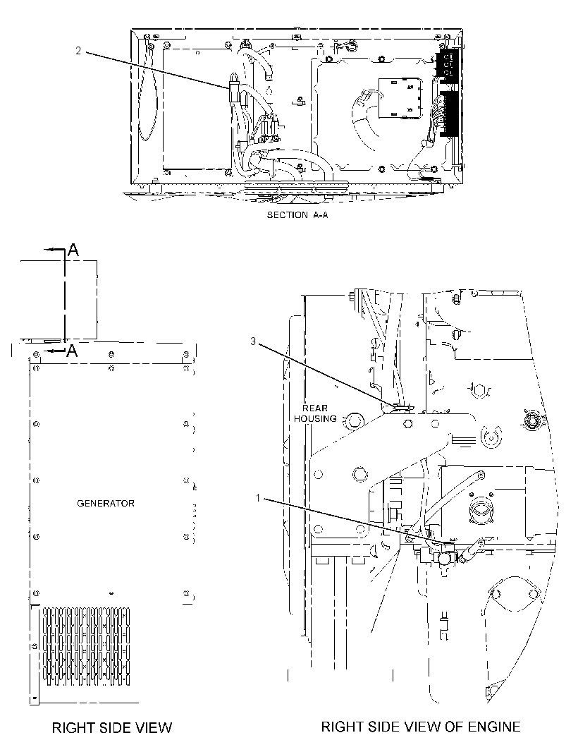 Проводка панели 3589086 CAT