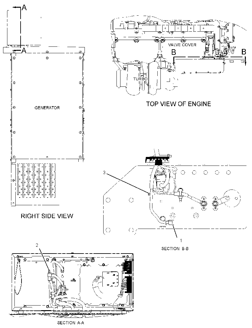 Проводка панели 3589088 CAT