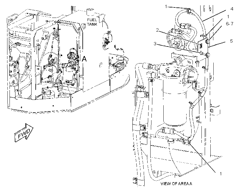 WIRING GP-FUEL SYSTEM 3508293 CAT