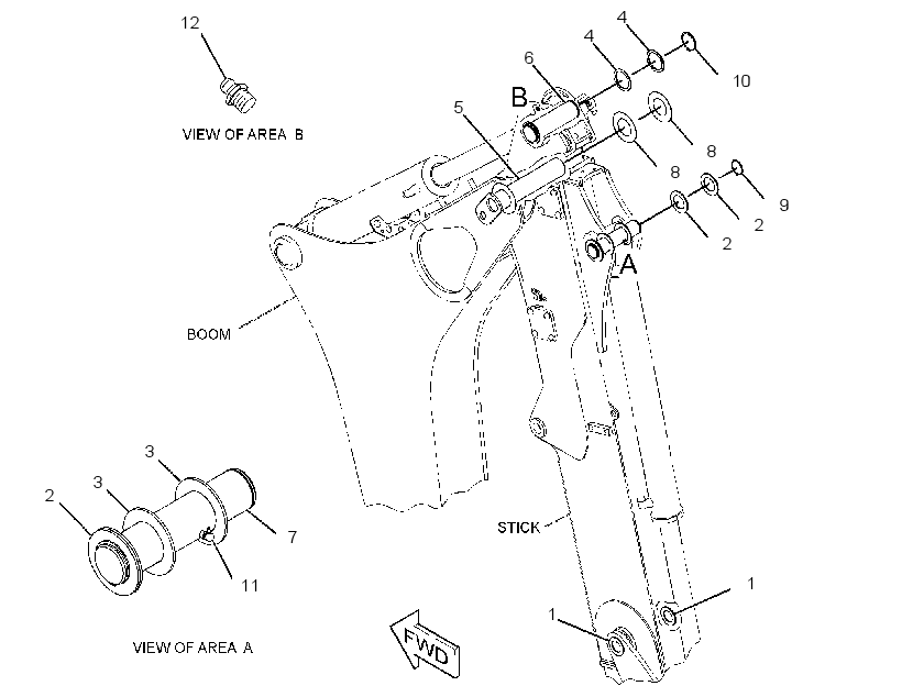 MOUNTING GP-STICK 2698219 CAT