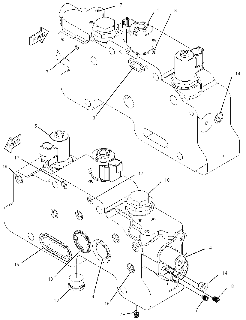 VALVE GP-RIDE CONTROL 3402084 CAT