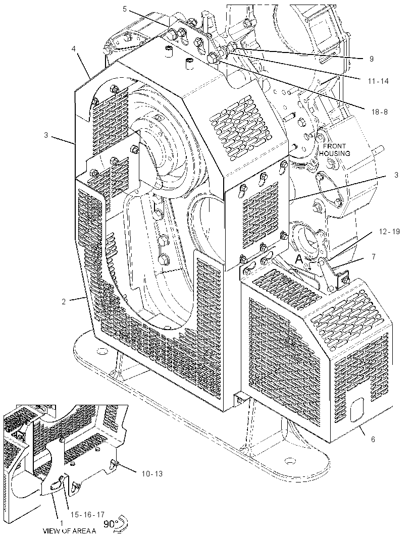GUARD GP-PULLEY 3510966 CAT