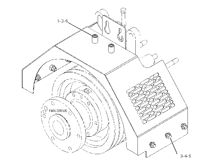 GUARD GP-PULLEY 3510969 CAT