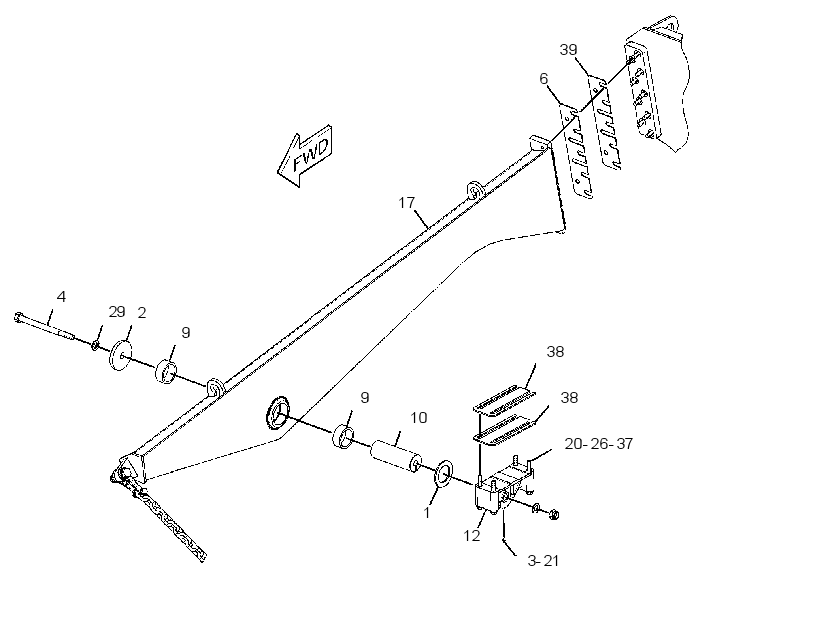 TAILGATE AR 3071820 CAT