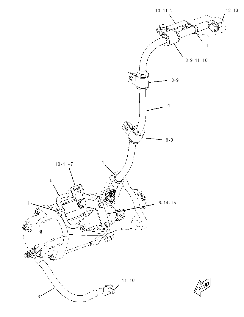 CABLE GP-STARTING MOTOR 3223222 CAT