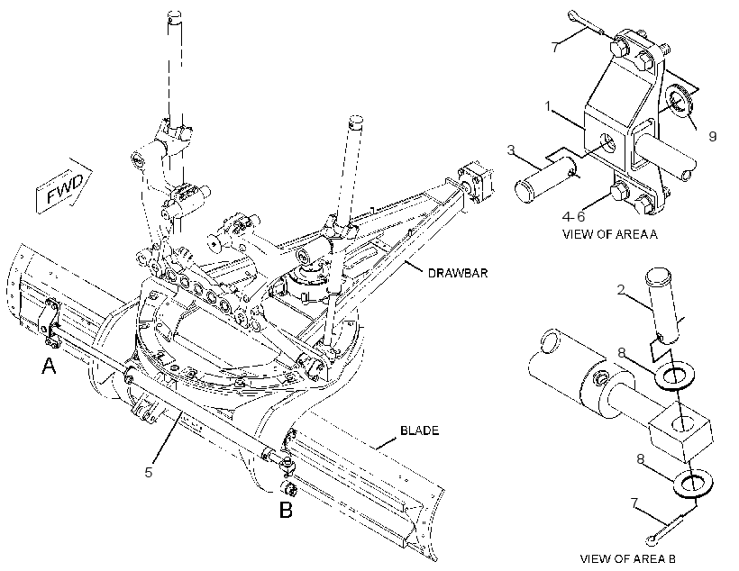 CYLINDER & MTG GP-SIDESHIFT 3052895 CAT