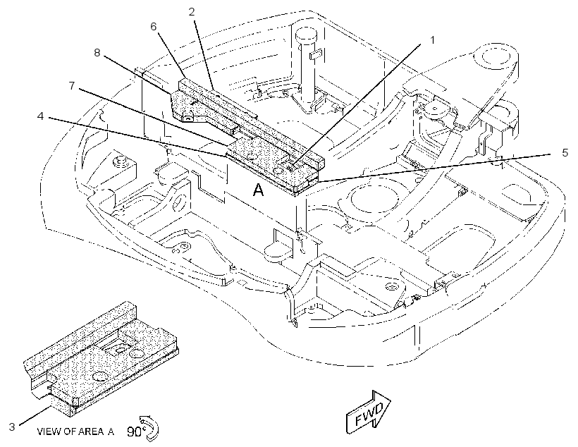 PLATE AS 3440742 CAT