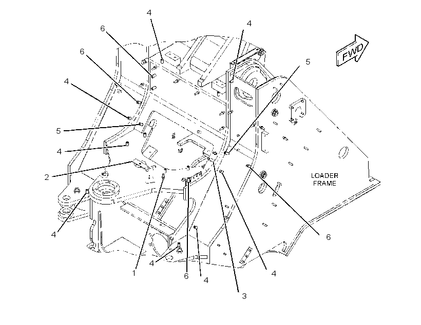 BOSS GP-LOADER FRAME 2655389 CAT