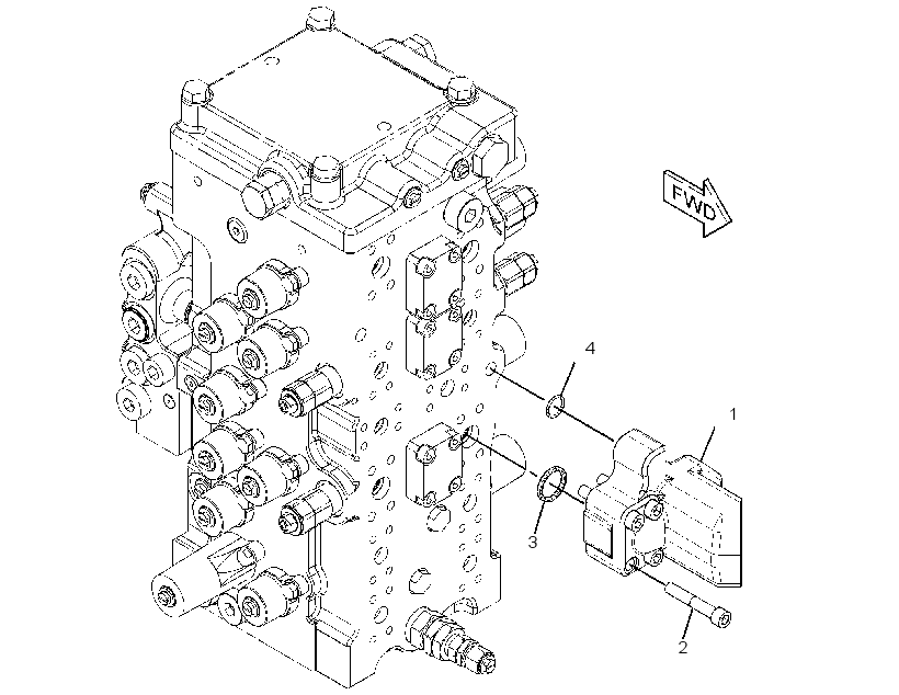 BLOCK & MTG GP-HYDRAULIC 3237601 CAT