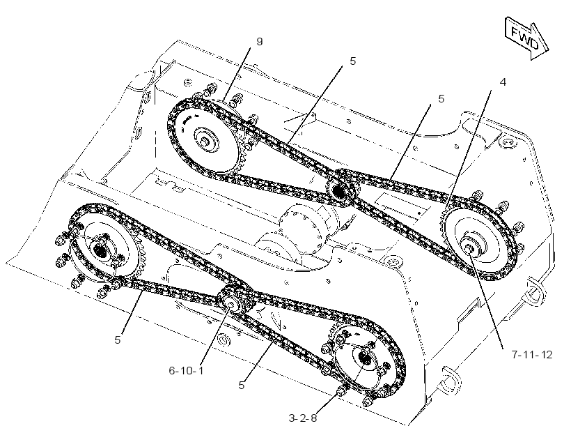 DRIVE GP-TANDEM 3546543 CAT