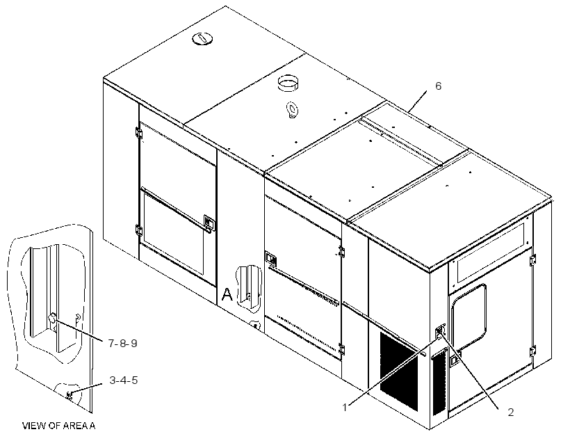 ENCLOSURE GP-GENSET 3300385 CAT