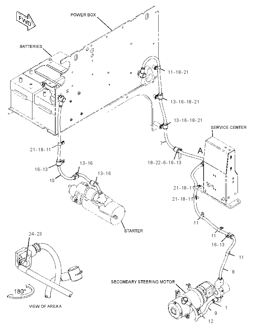 WIRING GP-AUXILIARY 3521594 CAT