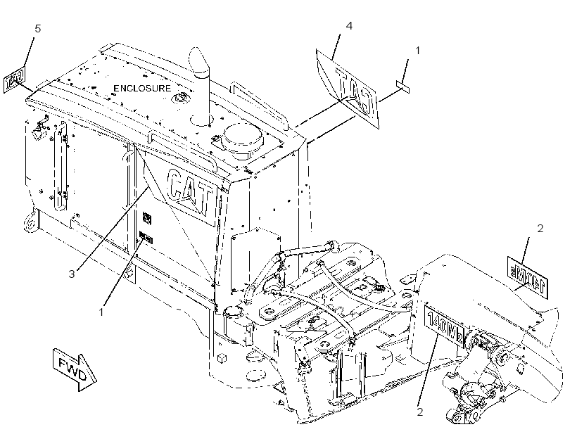 Плёнка 3357320 CAT