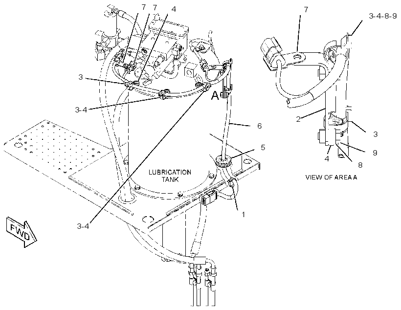 WIRING GP-AUTOLUBE CONTROL 3311841 CAT