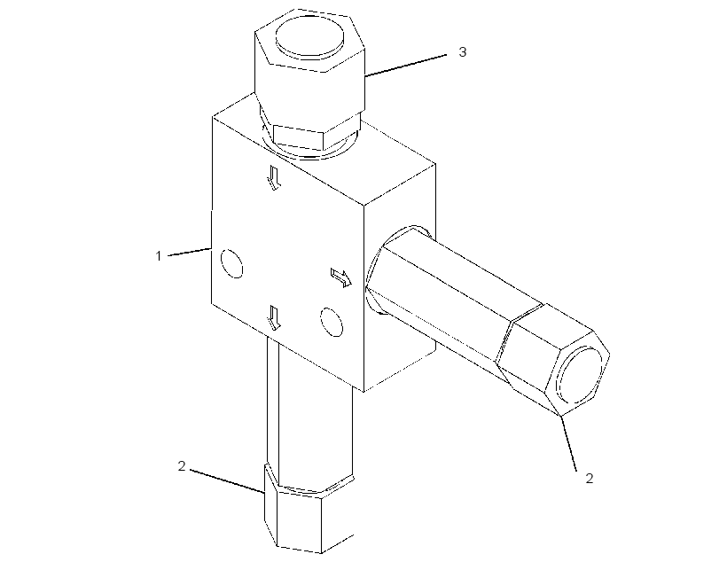 MANIFOLD & MTG GP-FUEL 3578963 CAT