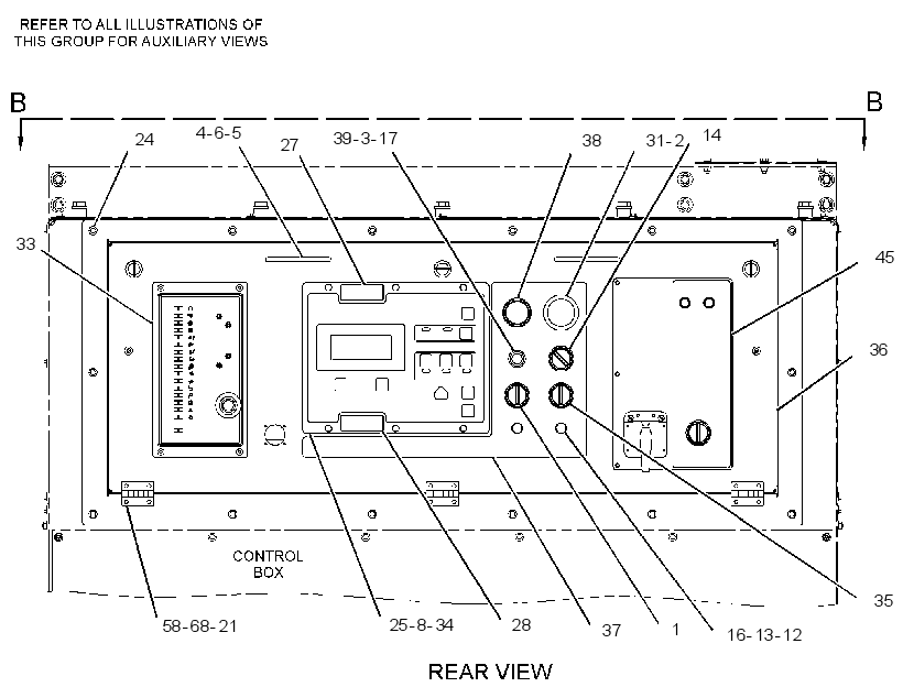 Коробка панели управления 3440083 CAT