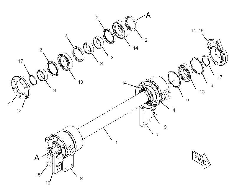 TAMPER GP-SCREED 3509124 CAT