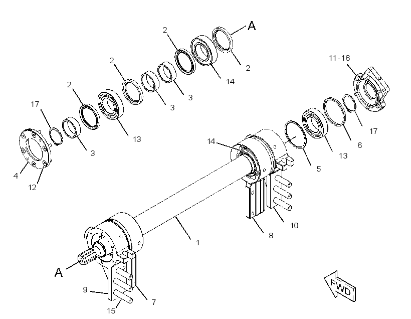 TAMPER GP-SCREED 3509126 CAT