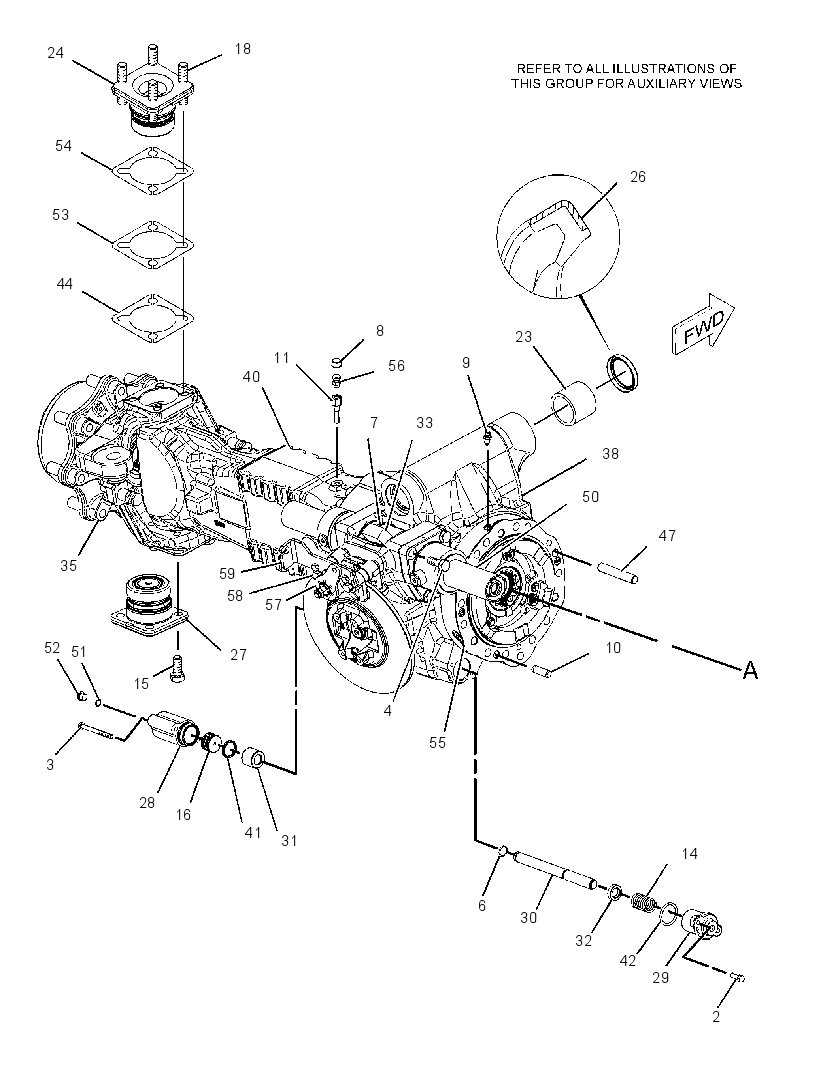 AXLE GP-DRIVE & STEERING 2310707 CAT