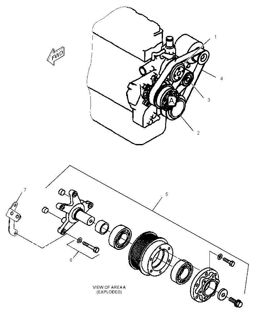 PULLEY GP-ENGINE 3244200 CAT