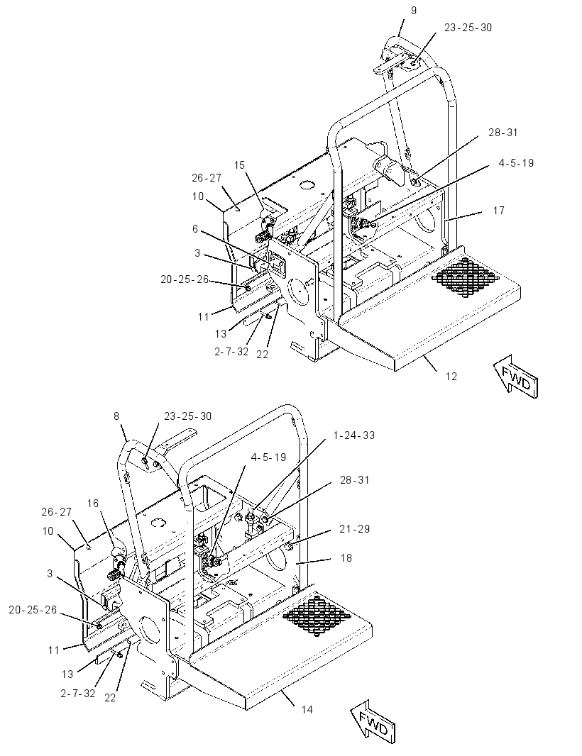 EXTENSION GP-MAIN FRAME 3391636 CAT