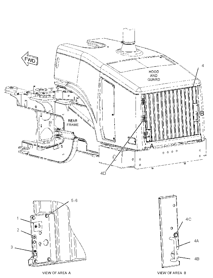 Решётка радиатора 3058952 CAT