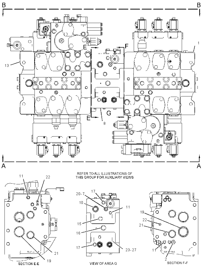 Клапан главный управляющий 2957767 CAT