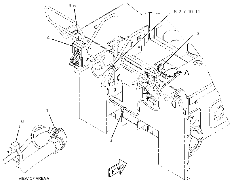 WIRING GP-POWER RECEPTACLE 3212446 CAT