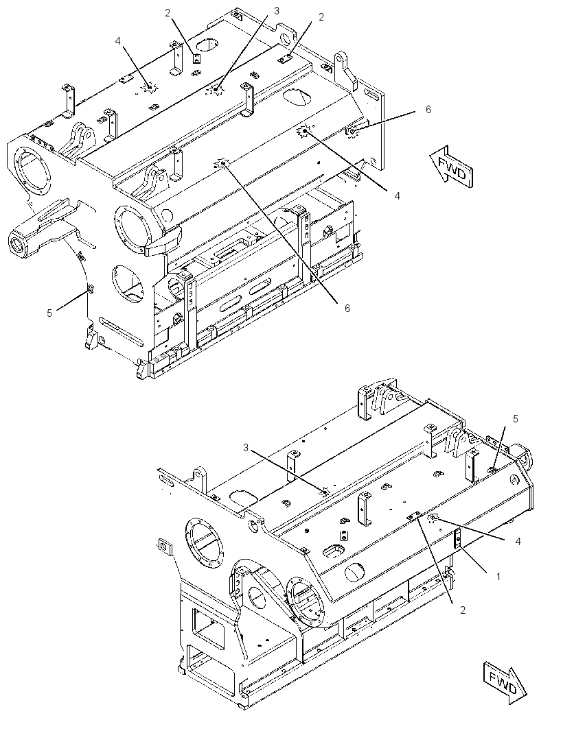 FRAME GP-SCREED 2863492 CAT