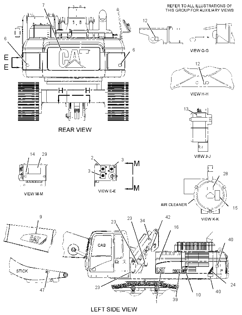 Пластина и плёнка 3720861 CAT
