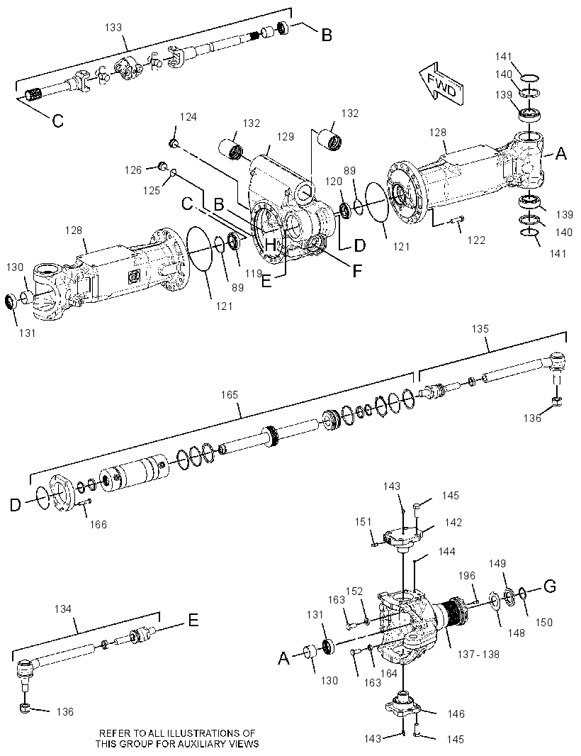 AXLE GP-STEERING 3311405 CAT