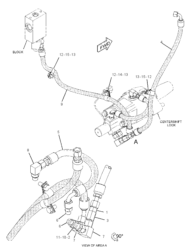LINES GP-CENTERSHIFT LOCK 3518250 CAT
