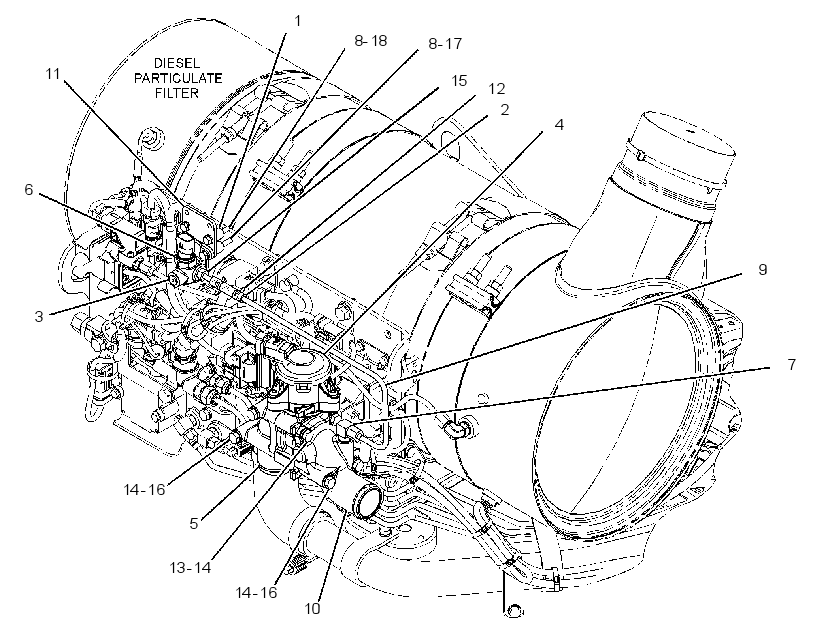 VALVE & MTG GP-AIR CONTROL 3450498 CAT