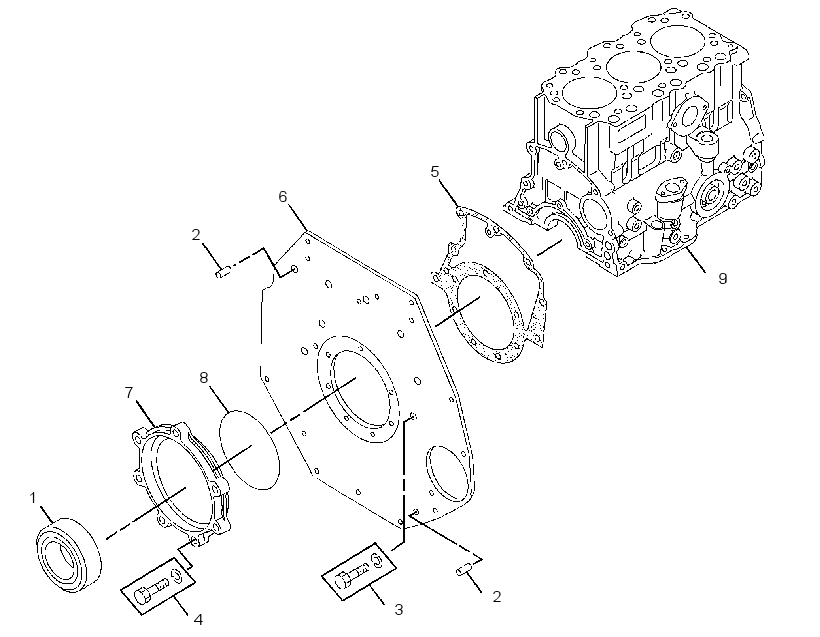 Блок цилиндров 2833156 CAT