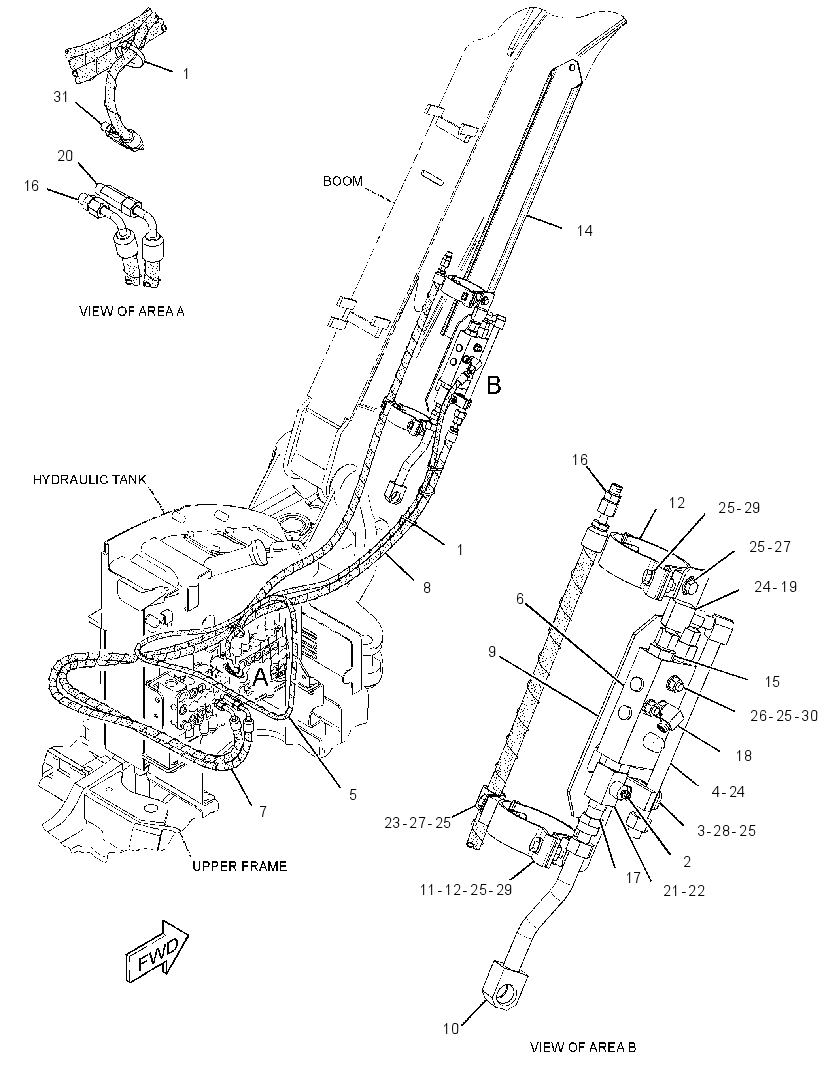 LINES GP-BOOM CHECK VALVE 3106189 CAT