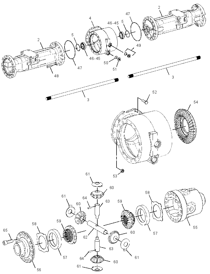 AXLE & TRANSMISSION AR 3311385 CAT
