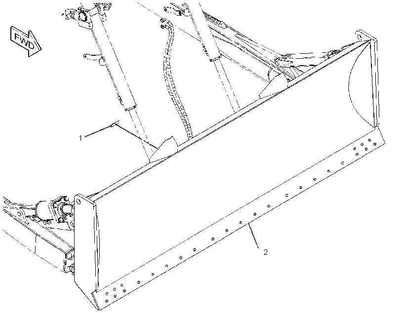 BLADE AS-STRAIGHT 3645489 CAT