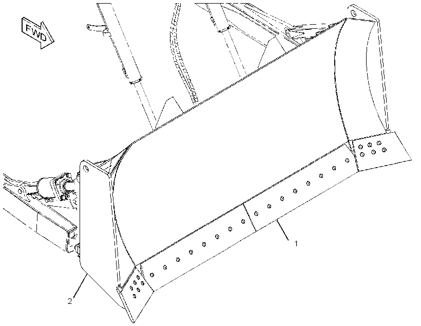 BLADE & EDGE GP-SEMI-UNIVERSAL 3643470 CAT